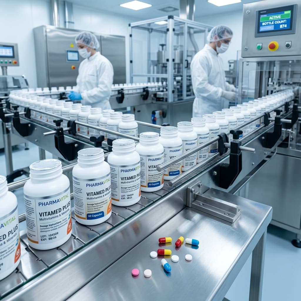 Pharmaceutical Induction Cap Sealing